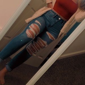American Eagle Ripped Jeans